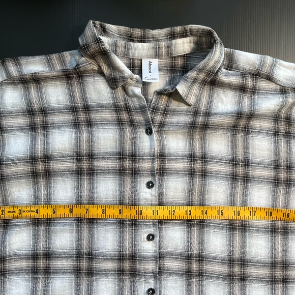 ABOUND FLANNEL SIZE LARGE LIGHTWEIGHT - Picture 4 of 7